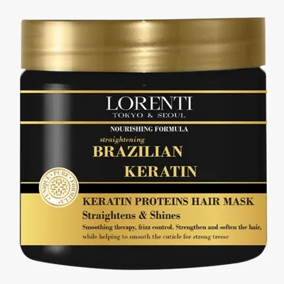Maskë për flokë Lorenti, me keratinë, 500ml - 1