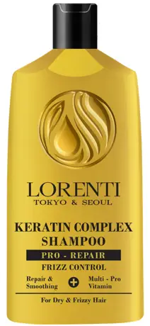 Shampon për flokë Lorenti, me keratinë, 630ml