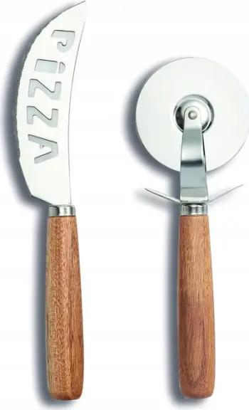 Set prerëse pice Zeller, 2 pjesë, çelik inox, dorezë ergonomike