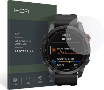 Xham mbrojtës Hofi Glass Pro + për orë Garmin Fenix 7S - 1