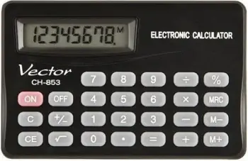 Kalkulator xhepi Vector CH-853, 8 shifra, i zi