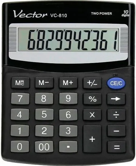 Kalkulator zyre Vector VC-810, 10 shifra, i zi - 1