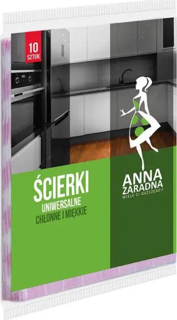 Lecka pastruese universale Anna Zaradna, 10 copë, shumëngjyrëshe