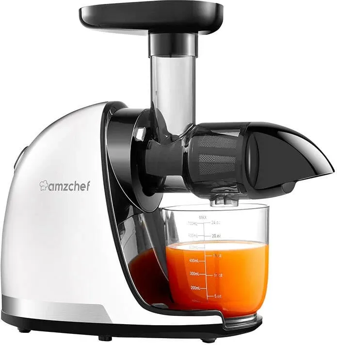 Shtrydhëse frutash dhe perimesh AMZCHEF 1501-WT, 150 W, e bardhë - 1