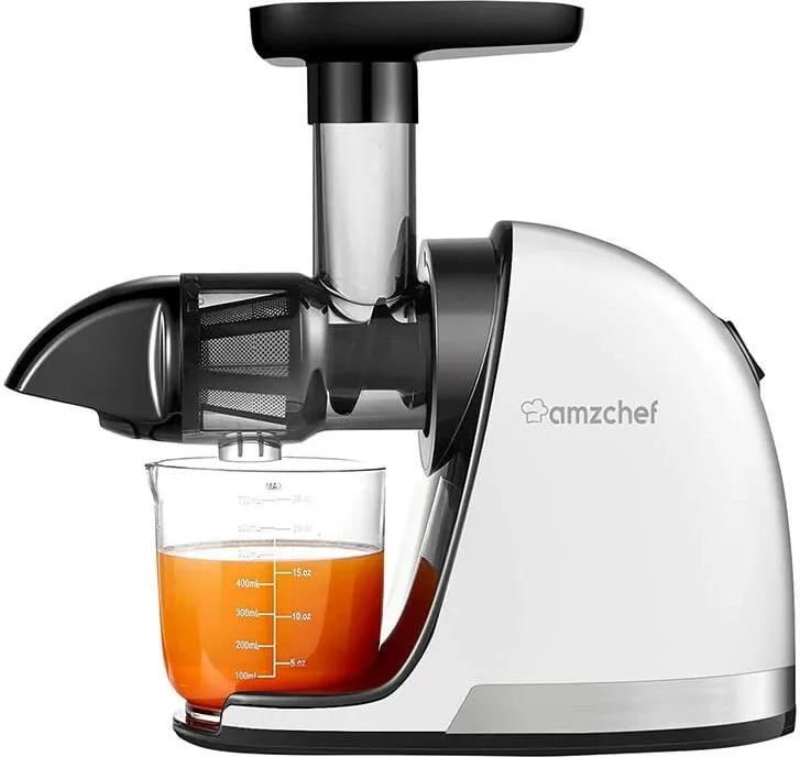 Shtrydhëse frutash dhe perimesh AMZCHEF 1501-WT, 150 W, e bardhë - 2