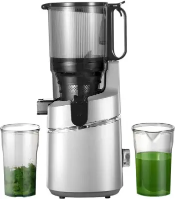 Shtrydhëse frutash dhe perimesh AMZCHEF SJ-036-SV, 1.8L, 250W, argjend