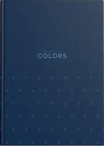 Fletore Top 2000 Colors A5, 96 fletë me katrorë, blu