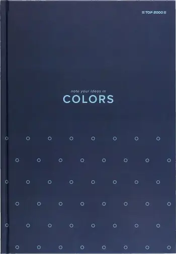 Fletore Top 2000 Colors A4, 304 fletë me katrorë, e kaltër