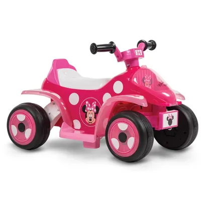 Quad elektrik për fëmijë Huffy 19075W Minnie Mouse, rozë - 1