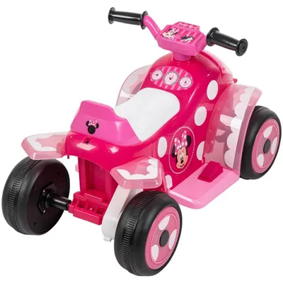 Quad elektrik për fëmijë Huffy 19075W Minnie Mouse, rozë - 3