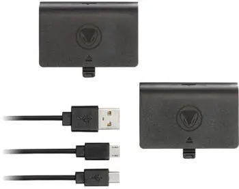 Set baterish Snakebyte Battery:Kit, për Xbox One dhe Elite Controllers, të zeza, IV