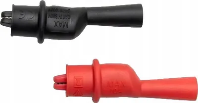 Set kapëse aligatori Sonel WAKROKPL10MINI, 1 kV, 10 A, e zezë - 2