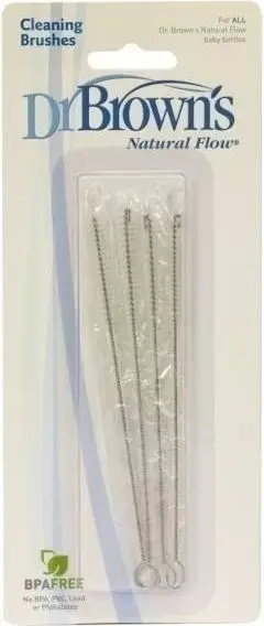 Furça pastrimi për shishe foshnjesh Dr. Browns (QU0023), 4 copë