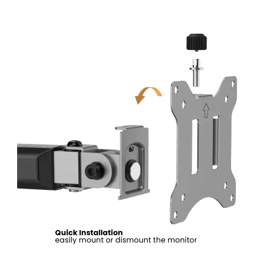 Mbajtëse Monitori Serioux Dual Arm Mm55-C024 - 5