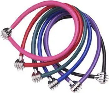 Dry biçiklete MasterLock QUANTUM 8631 MRL 8631, kabllo çeliku 55 cm 6 mm, kombinim numrash, shumëngjyrësh