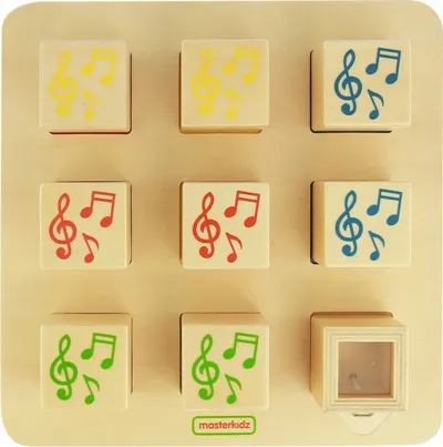 Set lodra druri për fëmijë Masterkidz, të kafta - 3