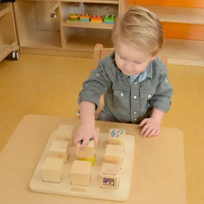 Set lodra druri për fëmijë Masterkidz, të kafta - 7