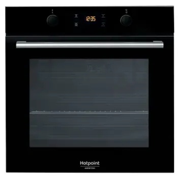 Furrë Hotpoint Ariston FA2 841 JH BL HA, e zezë