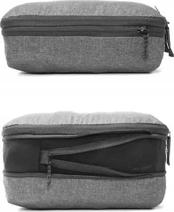 Kub organizues Peak Design Packing Cube Small, kompresues, ndarje të dyfishta, gri charcoal