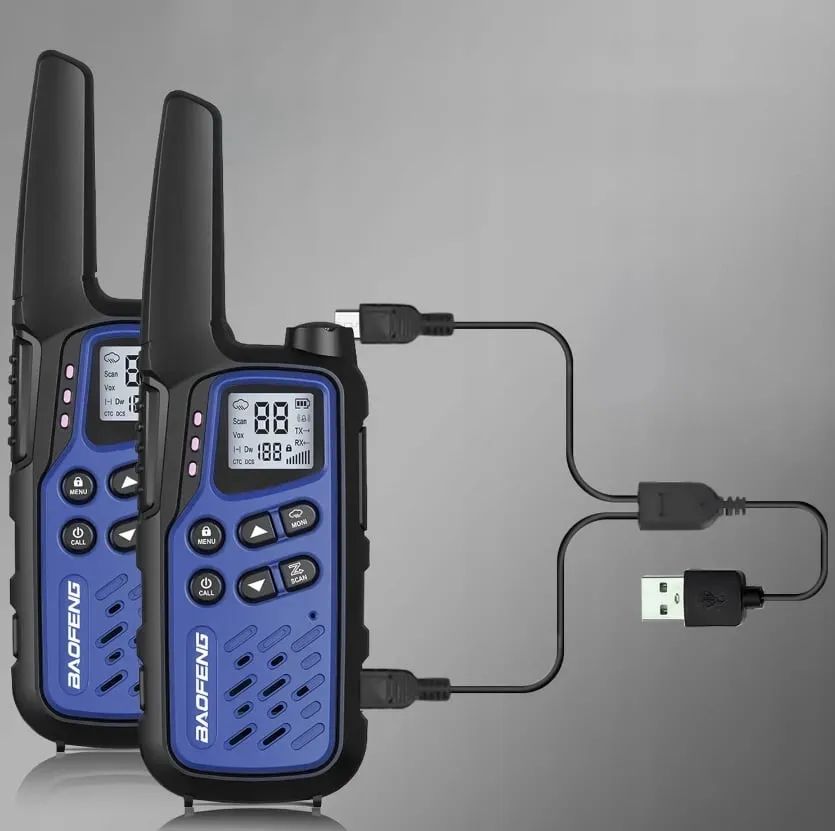 Walkie-Talkie Baofeng BF-T25E Blu - 4