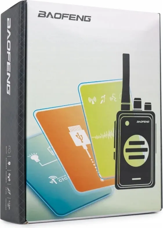 Walkie-Talkie Baofeng BF-T25E Blu - 6