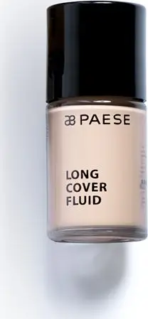Fondatinë për femra Paese Long Cover Fluid 01 Jasny Beż 30ml