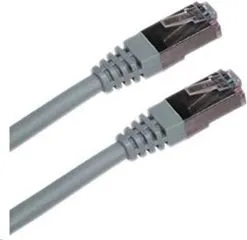 Kabllo patchcord Lynx CS Cat6A, S-FTP, 3m, e hirtë - 1