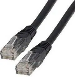 Kabllo rrjeti Lynx CS Patchcord, Cat5E, UTP, 0.25m, e zezë - 1
