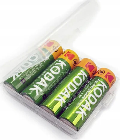 Kuti mbrojtëse baterish Xrec Battery Box, për 4x AA R6, transparente - 3