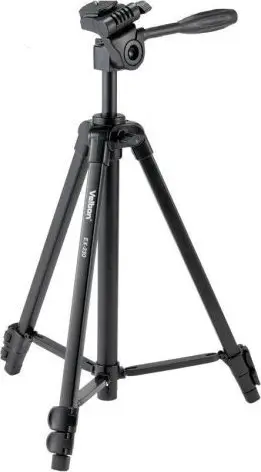 Trekëmbësh Velbon EX-230II, 123cm, me mbajtëse telefoni, argjendtë