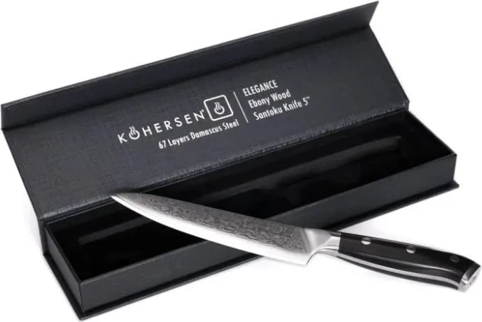 Thikë universale KOHERSEN Elegance Ebony Wood 12.7 cm - 5