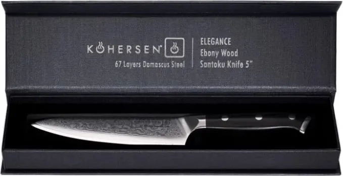 Thikë universale KOHERSEN Elegance Ebony Wood 12.7 cm - 6