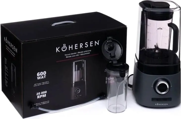 Blender vakum KOHERSEN VB1500, anthracite - 6