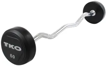 Shufër curl TKO K807R 40, 40kg, e veshur me gomë