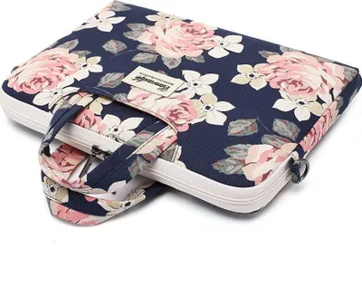 Çantë laptopi Canvaslife Briefcase 15-16", blu/rozë - 3