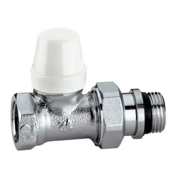 Valvulë e drejtë radiatori Caleffi me mbyllje 1/2" 432402