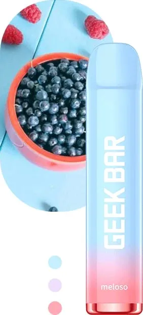 GEEK BAR Blueberry Sour Raspberries 2% - 1