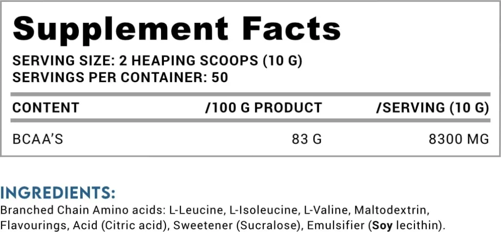 LA BCAA 500gr - 2