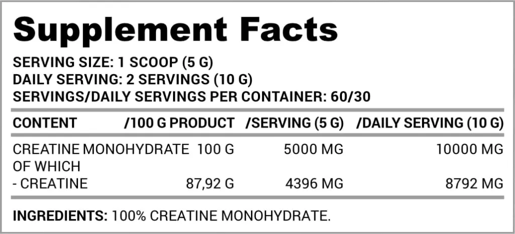 Creatine 300 g - 2