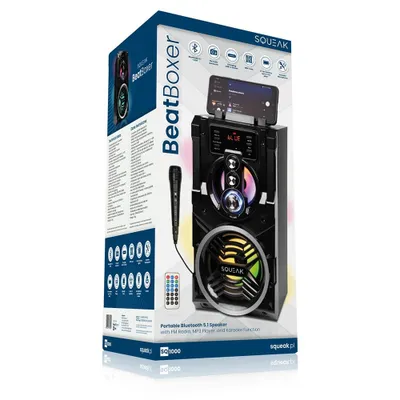 Altoparlant Bluetooth BeatBoxer 5.1, me karaoke - 9