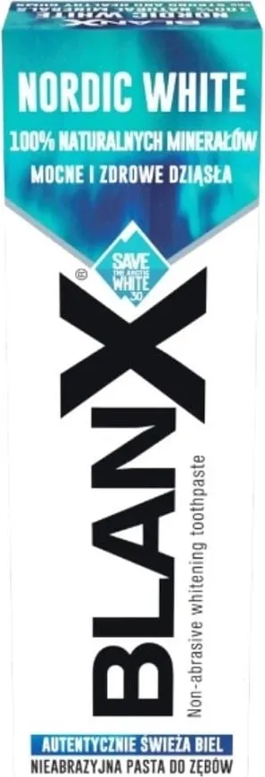 Pastë dhëmbësh BlanX Nordic White, 75 ml - 1