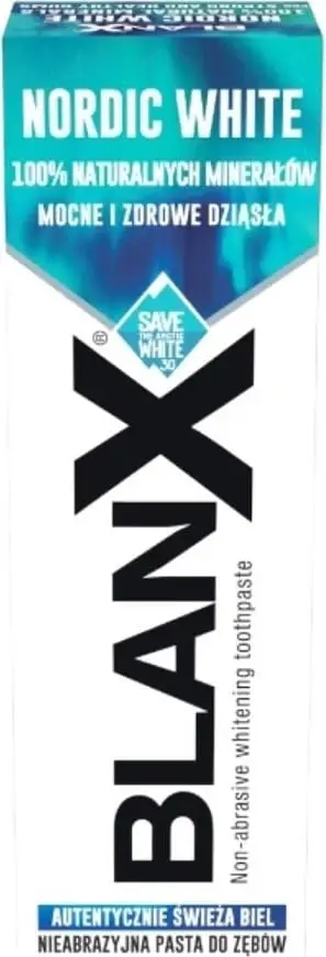 Pastë dhëmbësh BlanX Nordic White, 75 ml