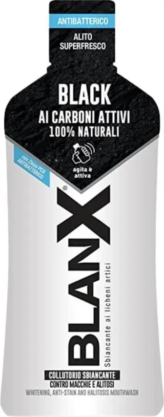 Shpëlarës goje BlanX Black, zbardhues, karbon aktiv, 500 ml