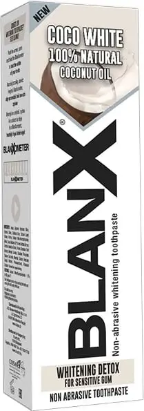 Pastë për dhëmbë Blanx Coconut White, 75ml