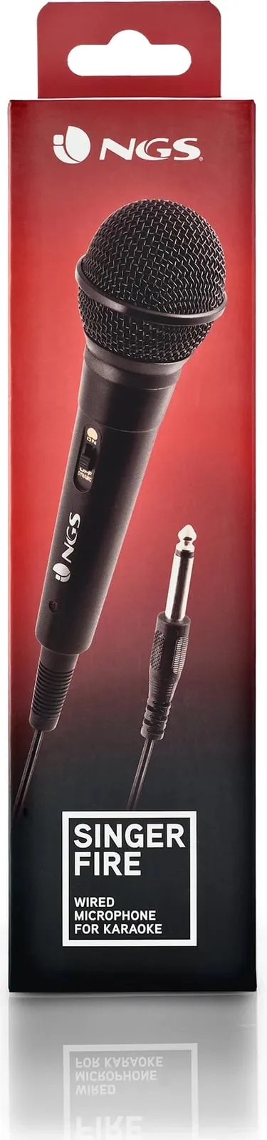 Mikrofon NGS Singer Fire, i zi - 5