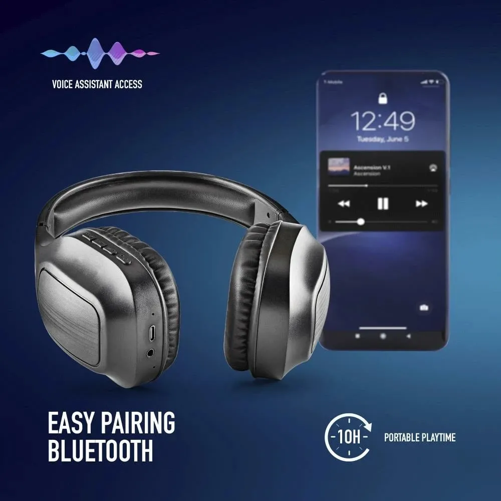 Kufje Bluetooth NGS Artica Wrath, e zezë - 7