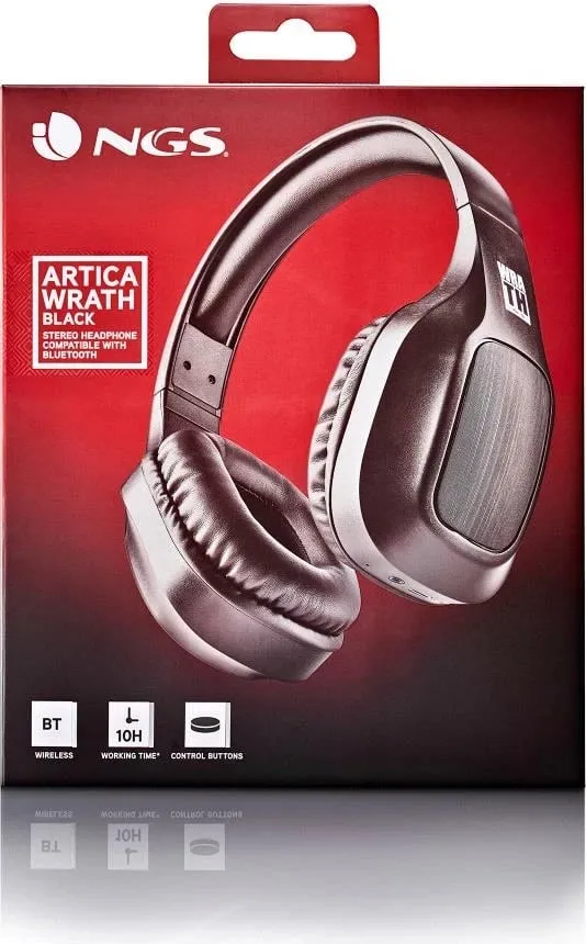 Kufje Bluetooth NGS Artica Wrath, e zezë - 10