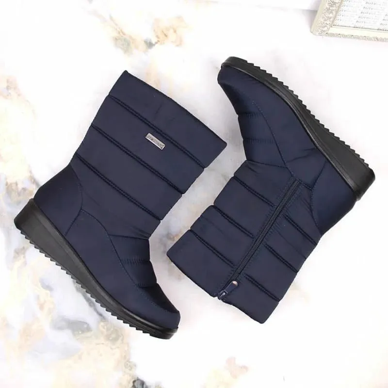 Çizme për femra NEWS, blu marine - 4