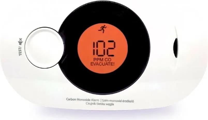 Detektor monoksidi karboni FireAngel FA3322, ekran LCD, bateri 10 vite, i bardhë - 6