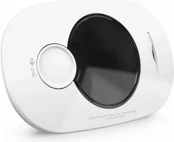 Detektor monoksidi karboni FireAngel FA3322, ekran LCD, bateri 10 vite, i bardhë